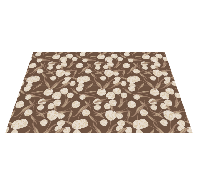 Naproane original cu imprimeu botanic pentru masă - TenStickers