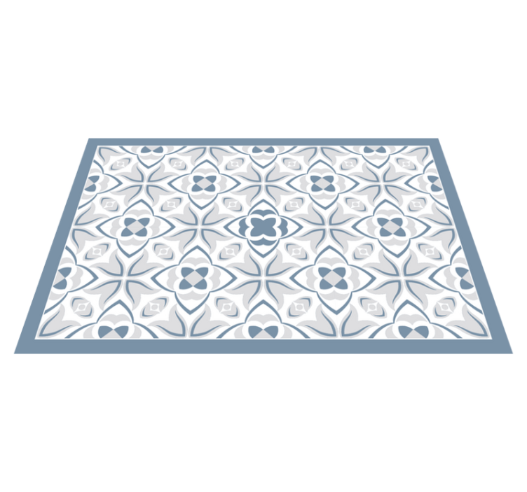 Naproane de textură element floral complex - TenStickers