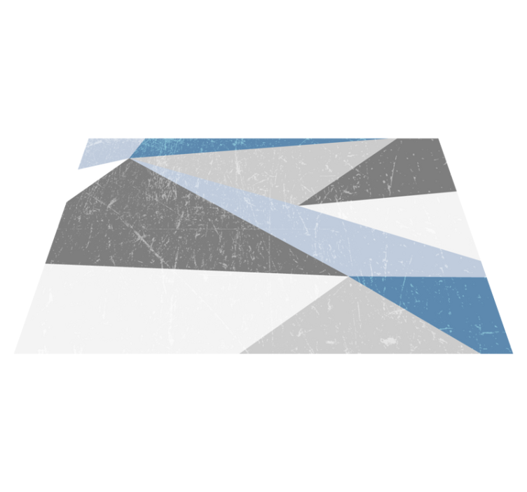 Naproane modern cu modele geometrice unghiulare - TenStickers