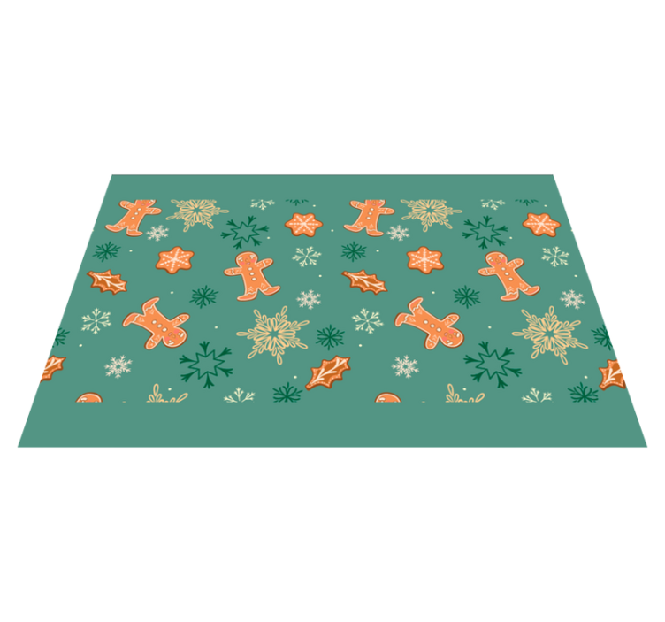 Naproane de crăciun modele de fursecuri cu ghimbir - TenStickers