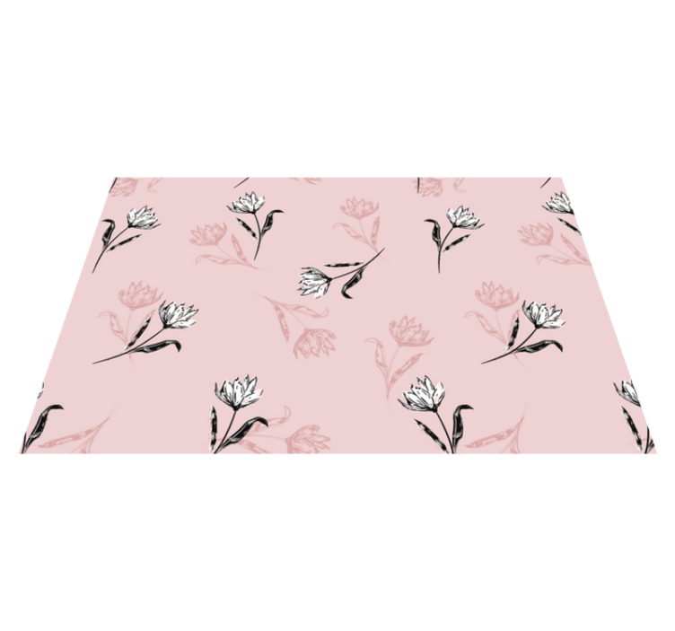 Naproane de textură compoziție botanică elegantă - TenStickers