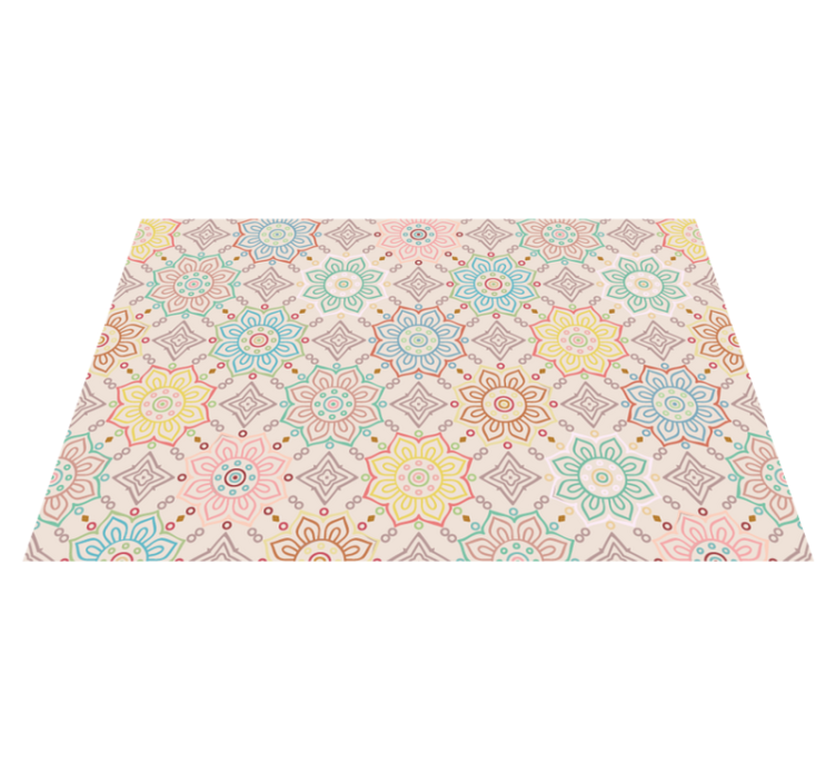 Naproane original imprimeu botanic vibrant - TenStickers