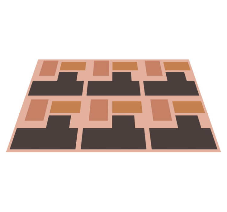 Naproane modern aranjament geometric abstract - TenStickers