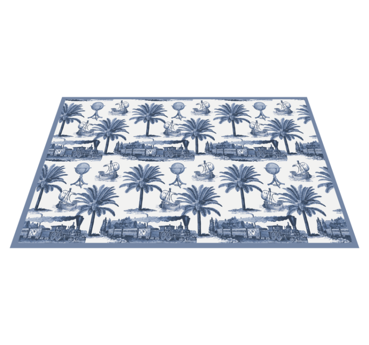 Naproane modern scene de călătorie nostalgice - TenStickers