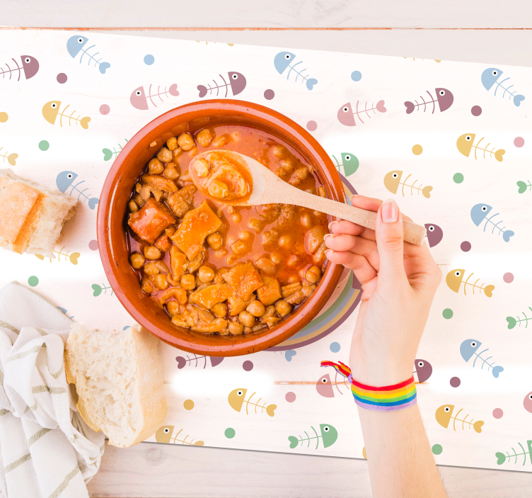 Naproane pentru copii conceptul peștilor vii - TenStickers