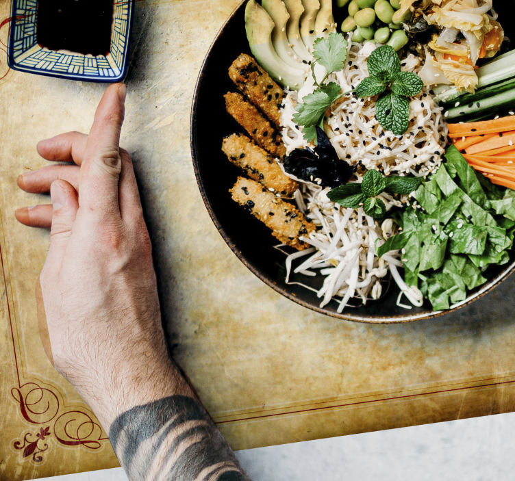 Huse cu textură de hârtie vintage - TenStickers