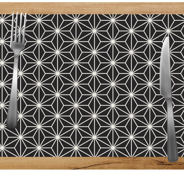 Japoneză asanhoa model elegant placemats - TenStickers