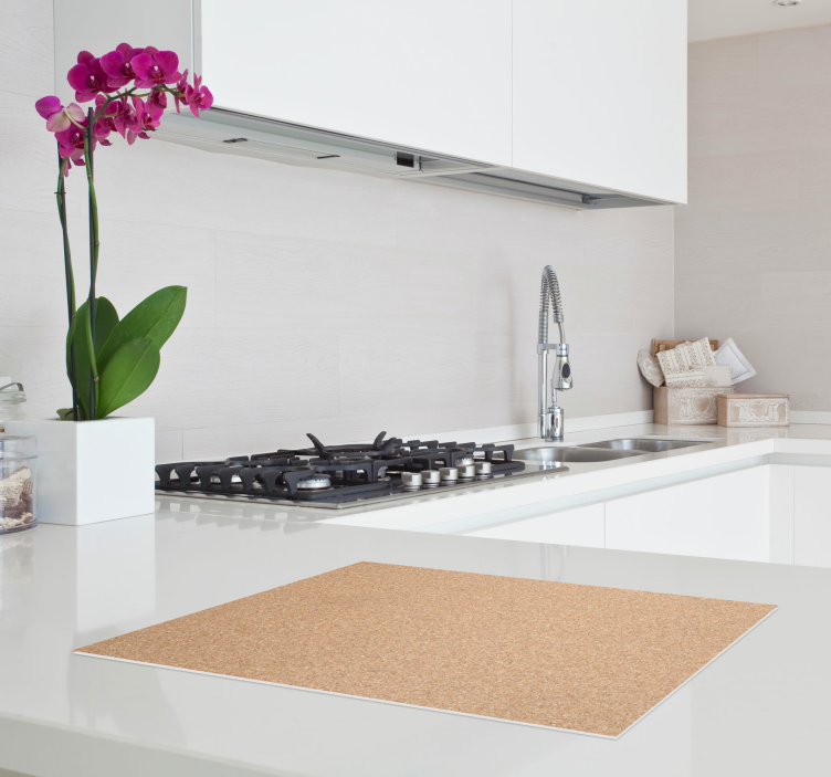 Naproane de textură Fata de masa cu imagine pluta - TenStickers