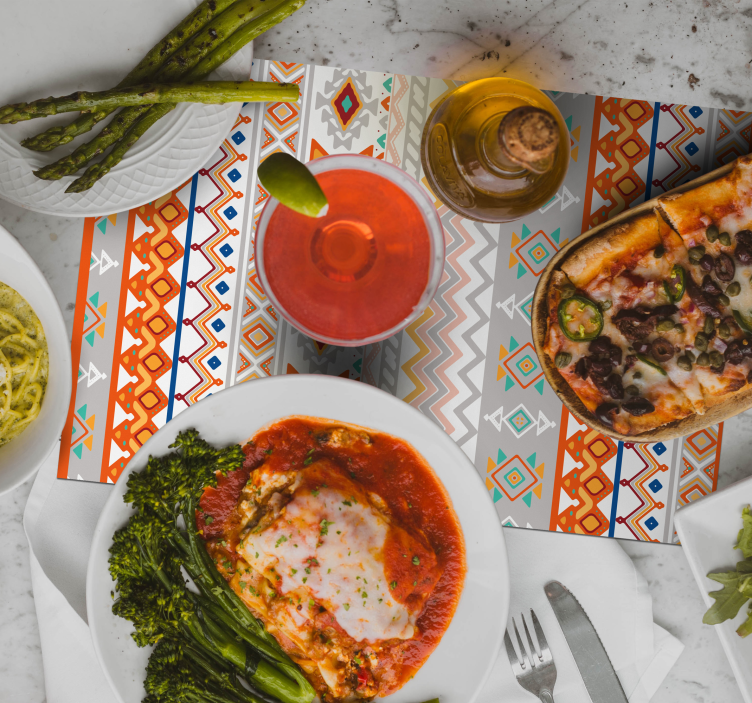 Naproane de textură Model în stil boem - TenStickers