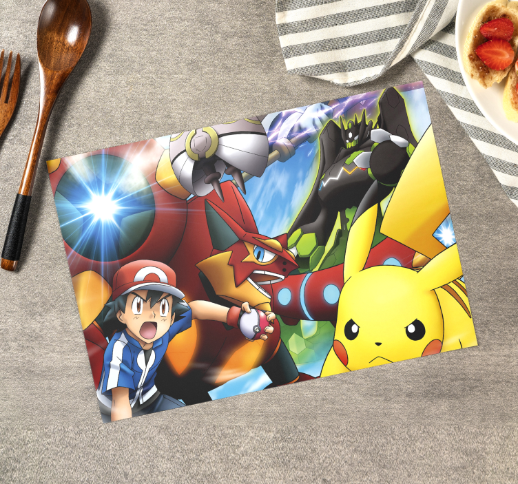 Plăcuțe de vinil cu caractere pokemon - TenStickers
