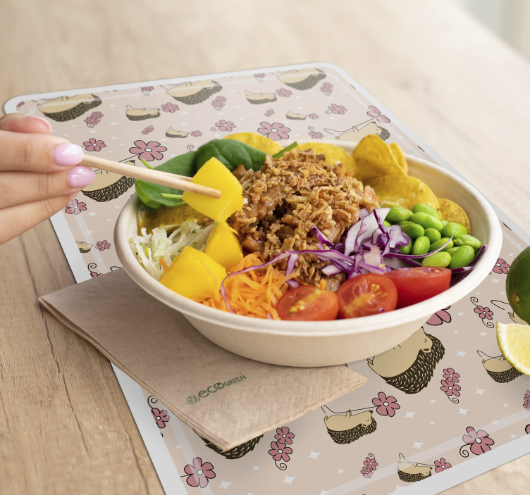 Plăcinte de coajă de porc și de margarete - TenStickers