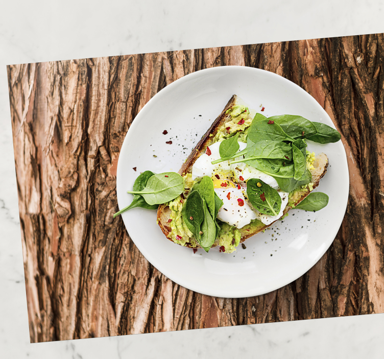 Placi cu textura de coaja de copac - TenStickers