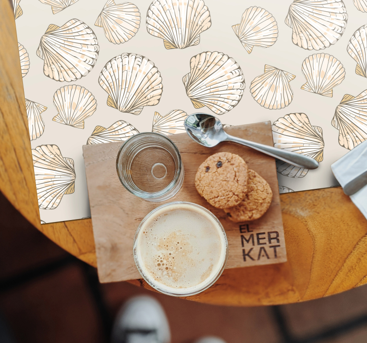 Scoici mari și mici de scoici - TenStickers