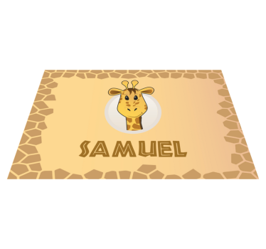 Naproane pentru copii cu design de girafă - TenStickers