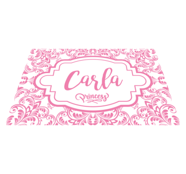 Naproane cu nume design elegant pentru tine - TenStickers