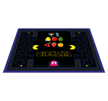 Pac man game copii placemats vinilici - TenStickers