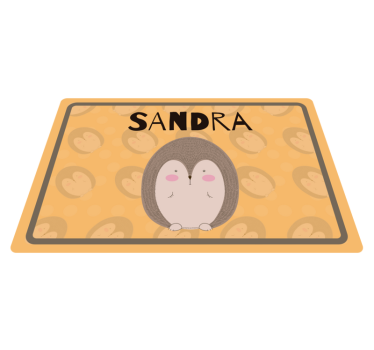 Naproane pentru copii cu ilustrații adorabile de arici - TenStickers
