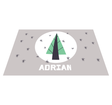 Covorase personalizate pentru masa de craciun pentru brad - TenStickers