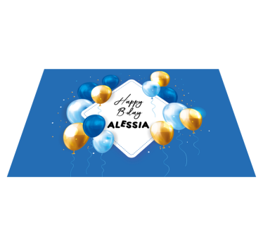Naproane pentru copii sărbătoare cu baloane de ziua ta - TenStickers