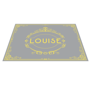 Naproane cu nume afișaj elegant pentru nume - TenStickers