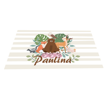 Naproane pentru copii adunarea animalelor jucăușe - TenStickers