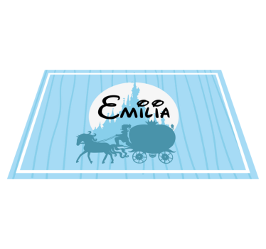 Naproane pentru copii căruță trasă de cai - TenStickers