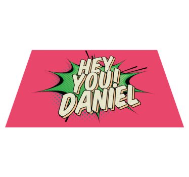 Naproane cu nume salut! personalizate - TenStickers