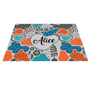Naproane cu nume design jucăuș de nume - TenStickers