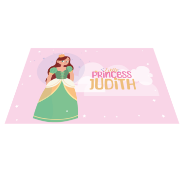 Naproane cu nume prințesa mică - TenStickers