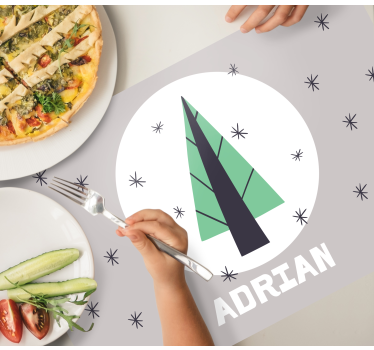 Covorase personalizate pentru masa de craciun pentru brad - TenStickers