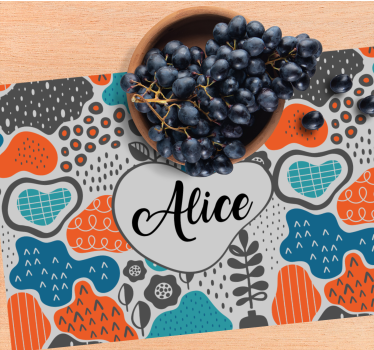 Naproane cu nume design jucăuș de nume - TenStickers