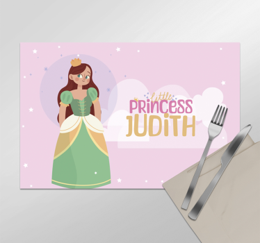 Naproane cu nume prințesa mică - TenStickers