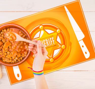 Naproane original tema stelei Șerifului - TenStickers