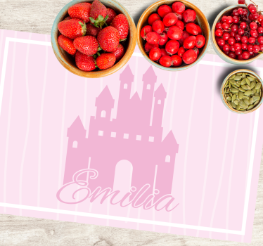 Naproane pentru copii cu design tematic de castel - TenStickers
