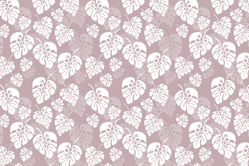 Naproane de textură cu design frunze tropicale - TenStickers