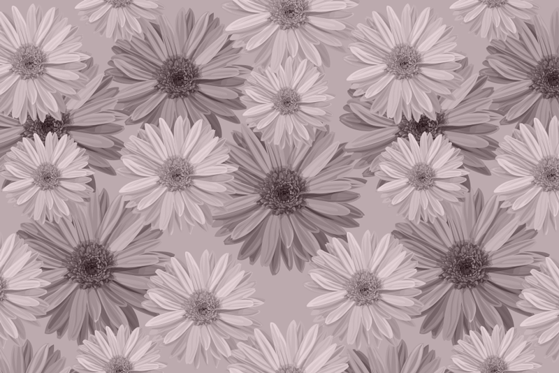 Naproane de textură cu model floral pe farfurie - TenStickers