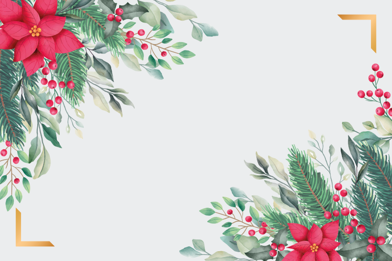 Ornamente de crăciun placemats de crăciun - TenStickers