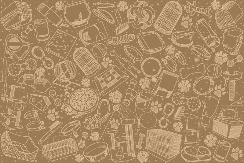 Naproane de textură elemente complexe de bucătărie - TenStickers