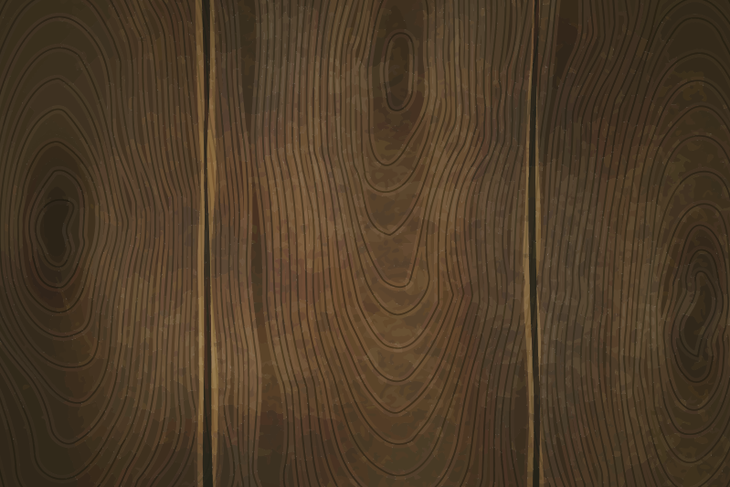 Model de lemn placemats cu tonuri întunecate - TenStickers