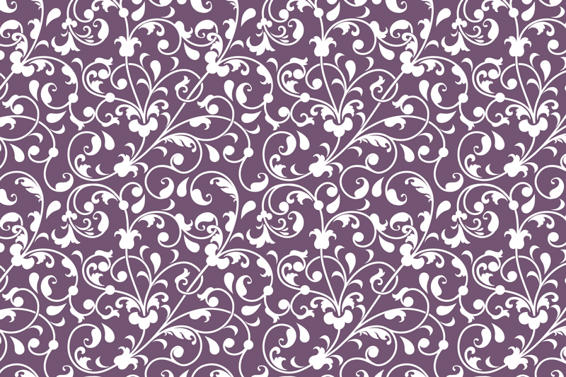 Frunze ornamentale paisley placemats - TenStickers