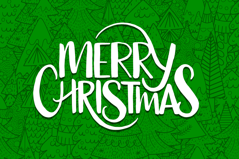 Naproane de crăciun urări de sărbători fericite - TenStickers