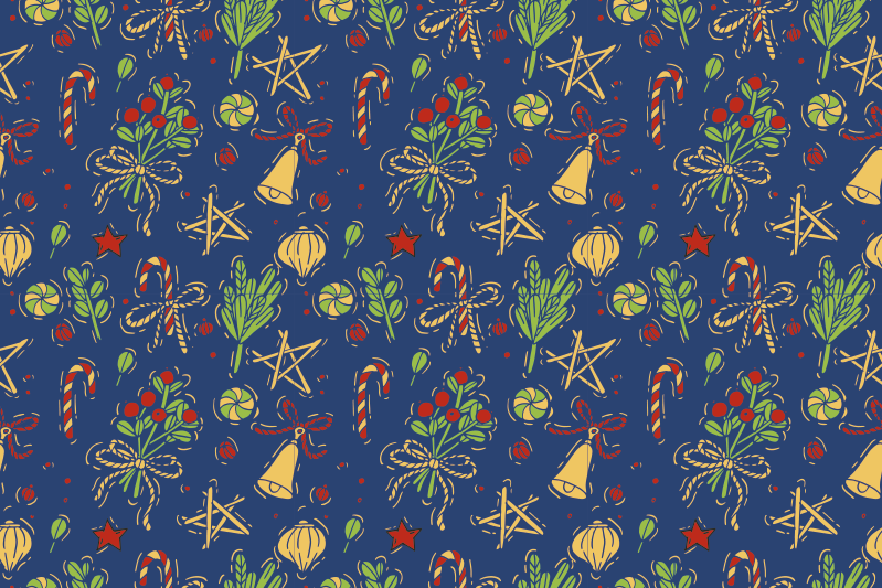 Naproane de crăciun pentru decorare mese festive - TenStickers