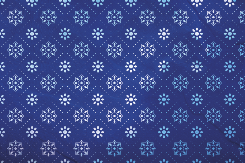 Naproane de textură cu suprafață în carouri bleumarin - TenStickers