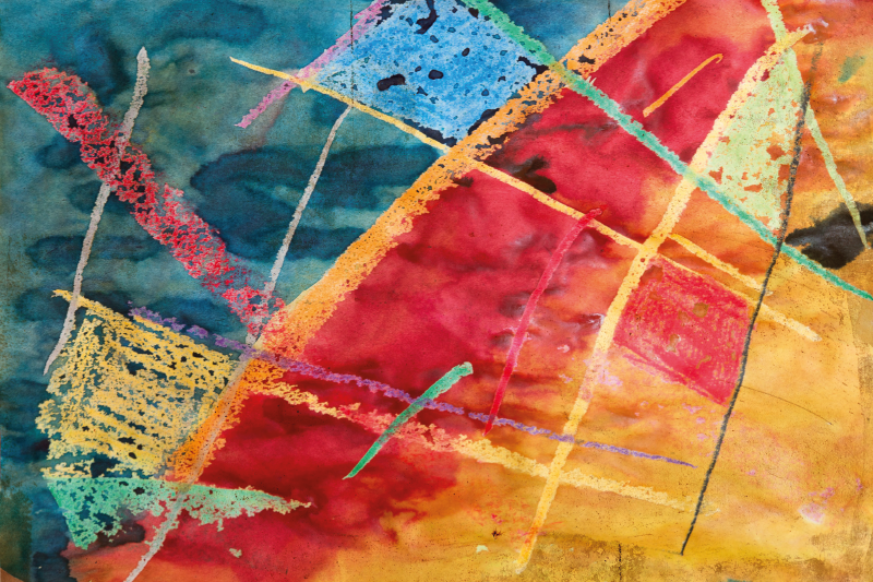 Naproane original cu modele geometrice vibrante - TenStickers