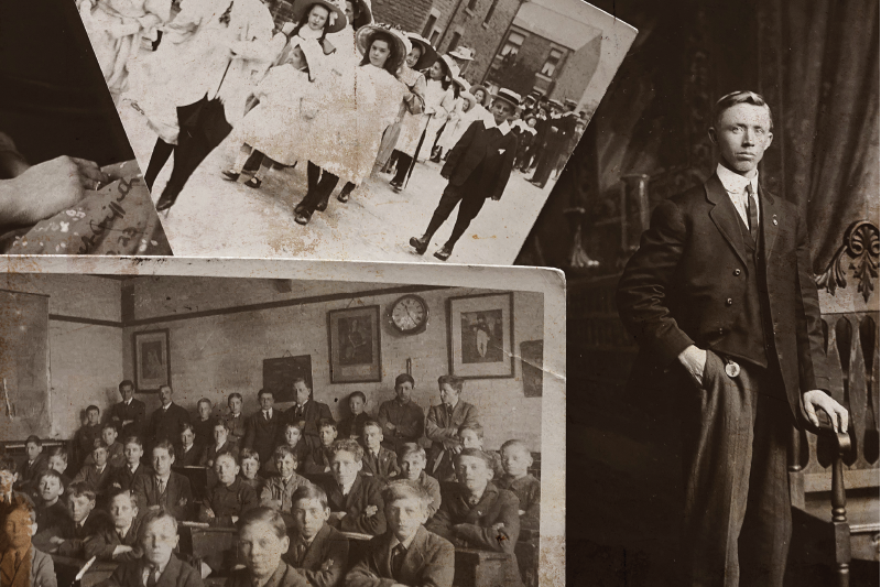 Naproane pentru casă colaj foto vintage - TenStickers