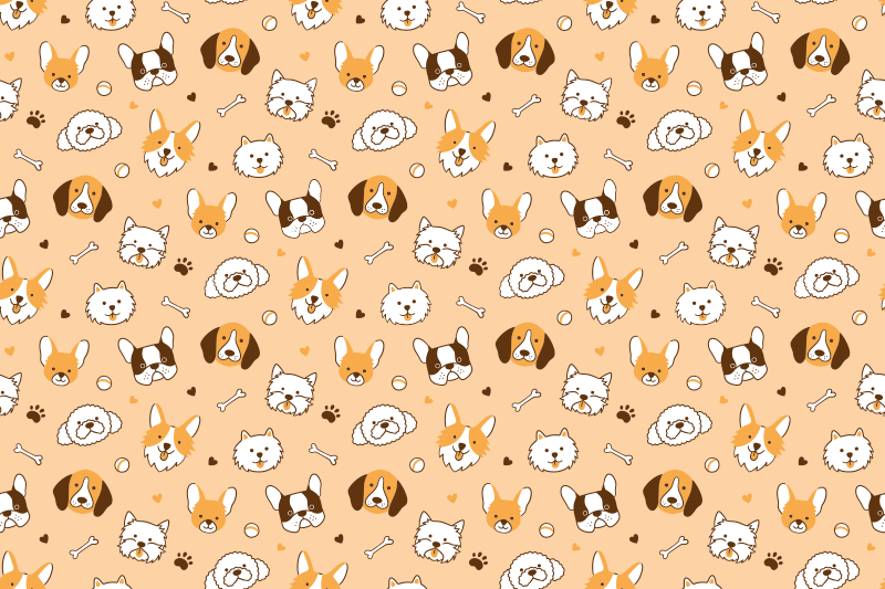 Naproane pentru copii fețe drăguțe de animale - TenStickers