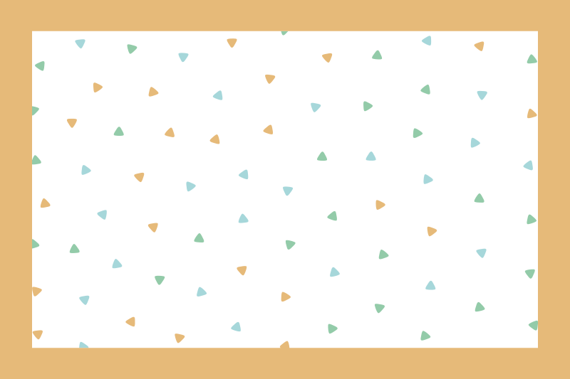 Naproane cu nume model triunghi elegant - TenStickers