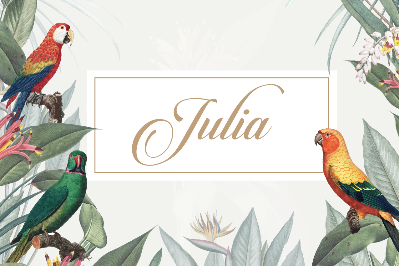 Naproane cu nume amplasare elegantă a numelui - TenStickers