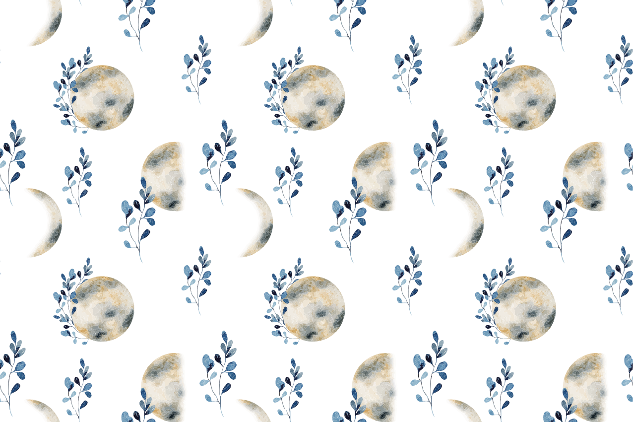 Naproane original cu modele celeste de lună - TenStickers