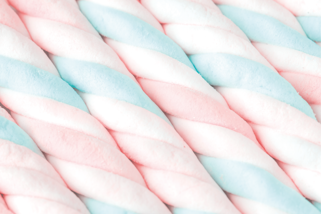 Naproane original vată de zahăr răsucită - TenStickers